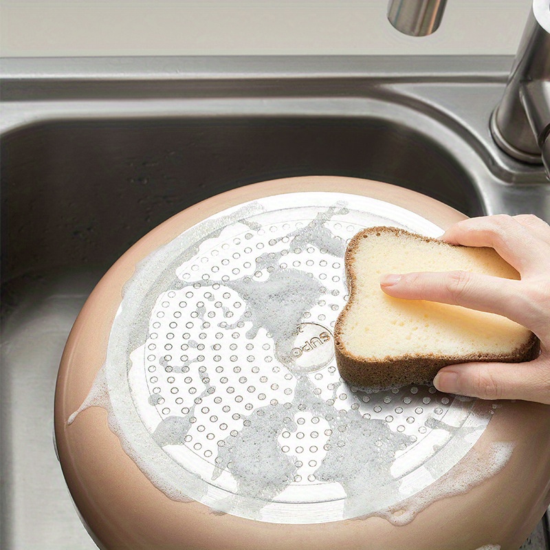 Creative Toast Shape Dish-washing Sponges Kitchen Cleaning