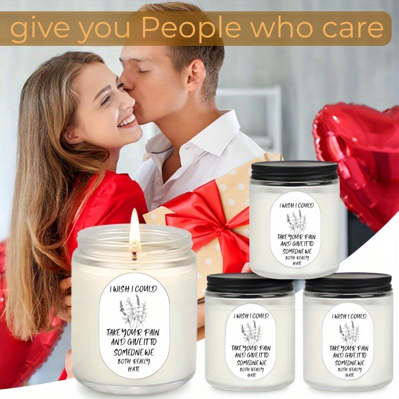 Funny Candle Labels, Funny Christmas Gift for Moms, Funny Candles