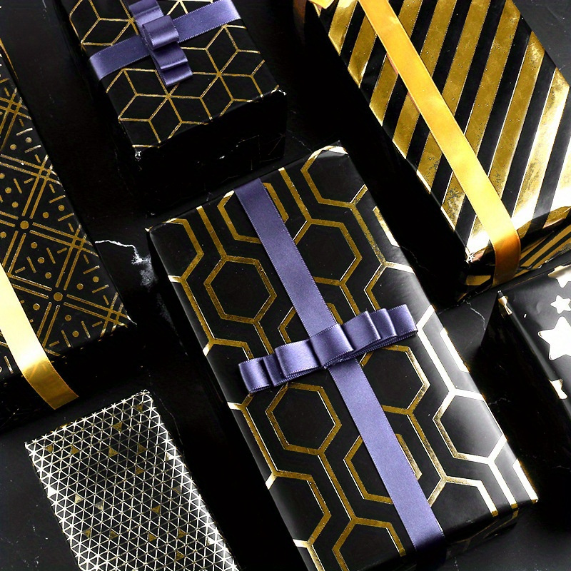 Black Wrapping Paper