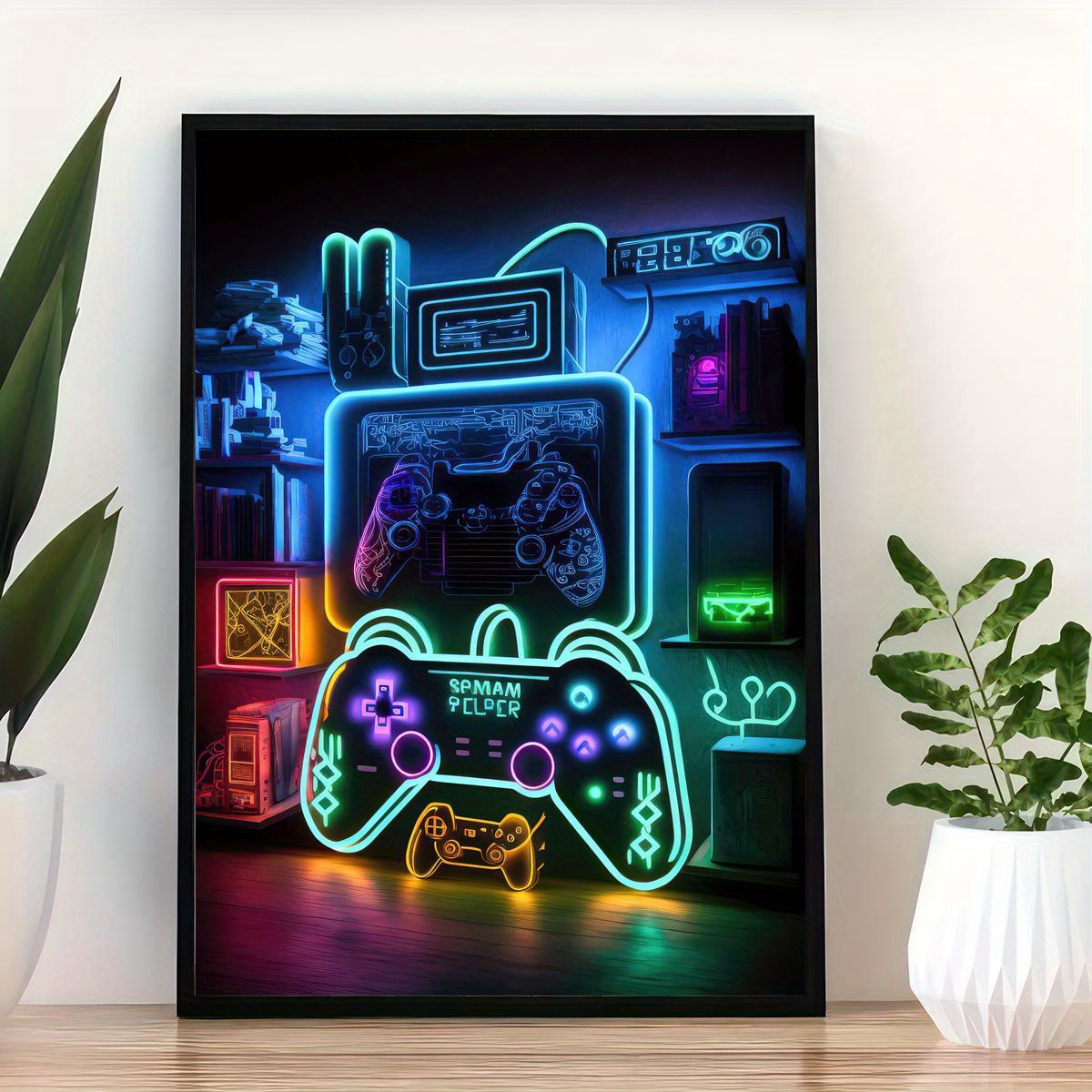 2pcs Gamer Controller Cool Gaming Wall Poster Décoration - Temu Switzerland