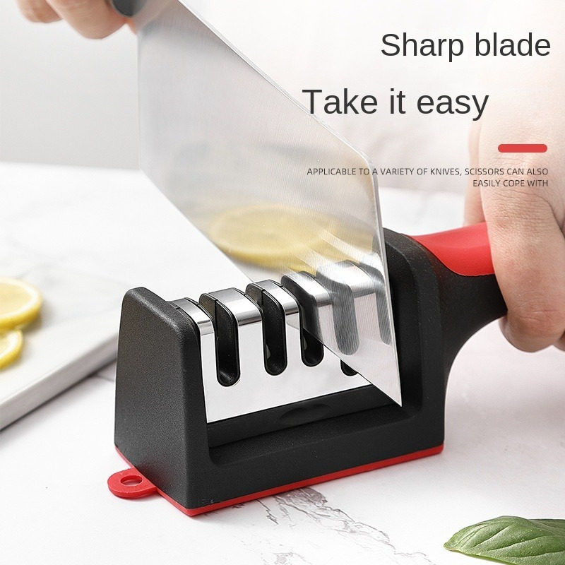 Knife Sharpener 4 Stages Professional Kitchen Sharpening - Temu