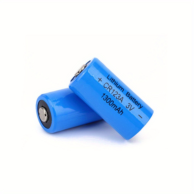 1300mah 3.7v Li-ion recargable 16340 baterías Cr123a batería para