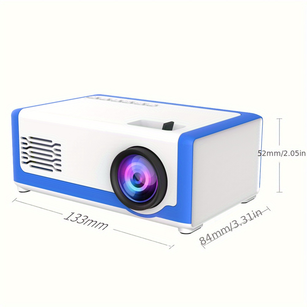 Mini Proyector M1 Proyector De Video Con Soporte Full HD 1080P Proyector De  Películas Portátil Para Cine En Casa Al Aire Libre HDTV USB AV TF Compatib