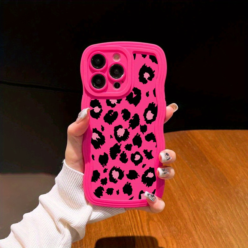 

Leopard Graphic Shockproof Silicone Protective Phone Case For Iphone 11/12/13/14/12 Pro Max/11 Pro/14 Pro/15/xs Max/x/xr/7/8/8 Plus, Gift For Birthday, Girlfriend, Boyfriend