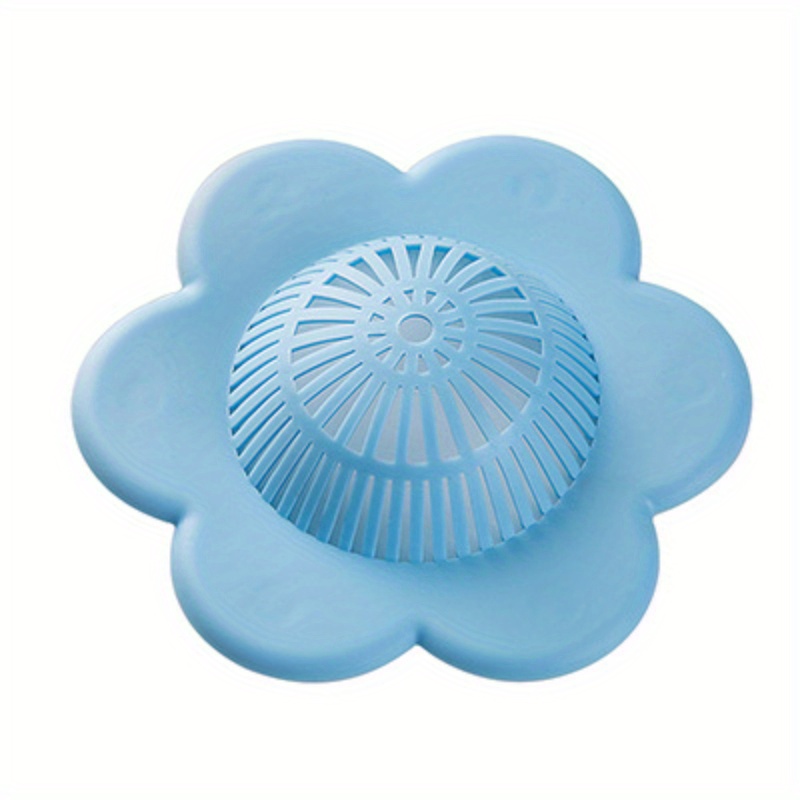 1pc Blue Drain Hair Catcher For Bathtub, Bathroom, Kitchen