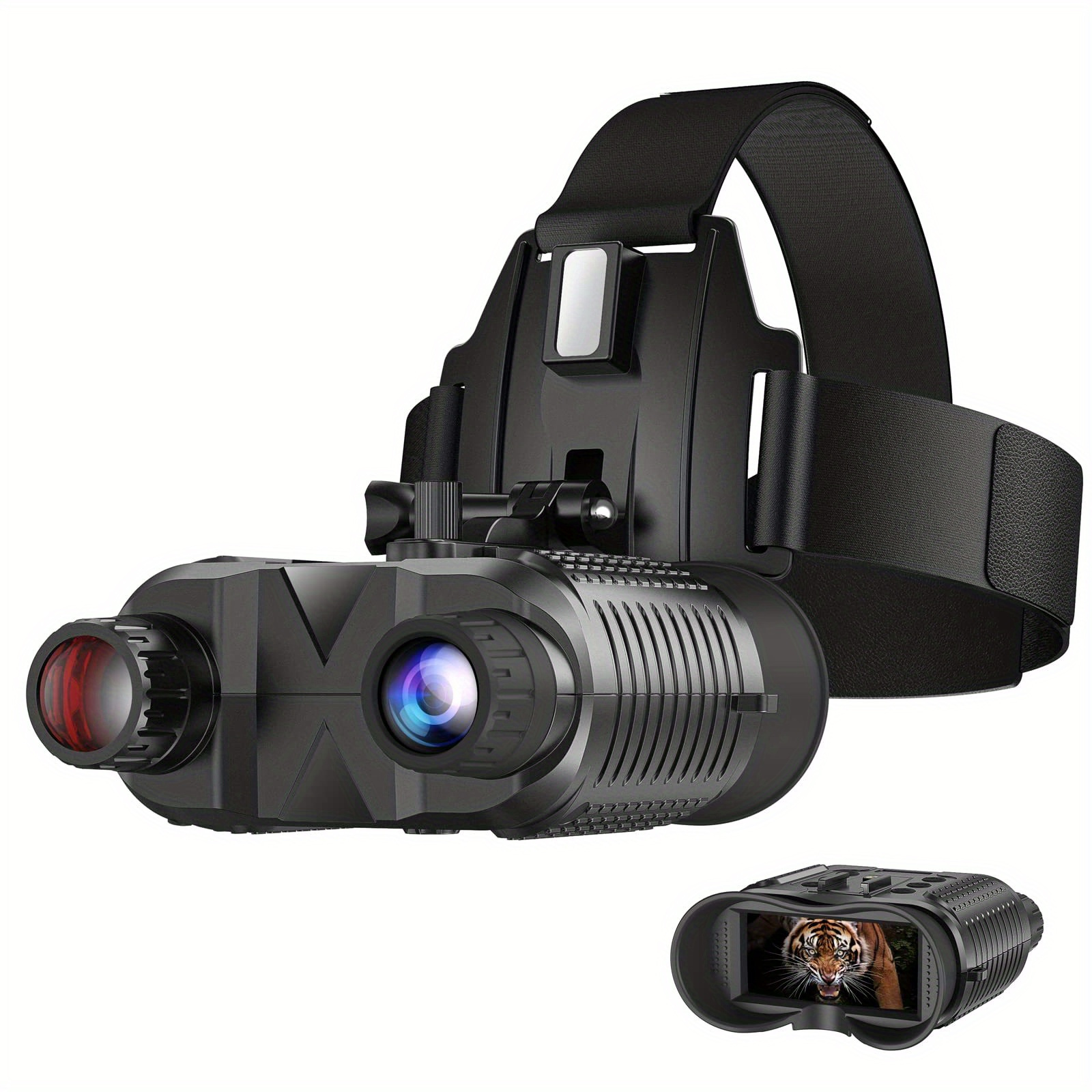 Gafas de visión nocturna digitales binoculares visión nocturna infrarroja  con pantalla de visualización de 3 pulgadas para oscuridad