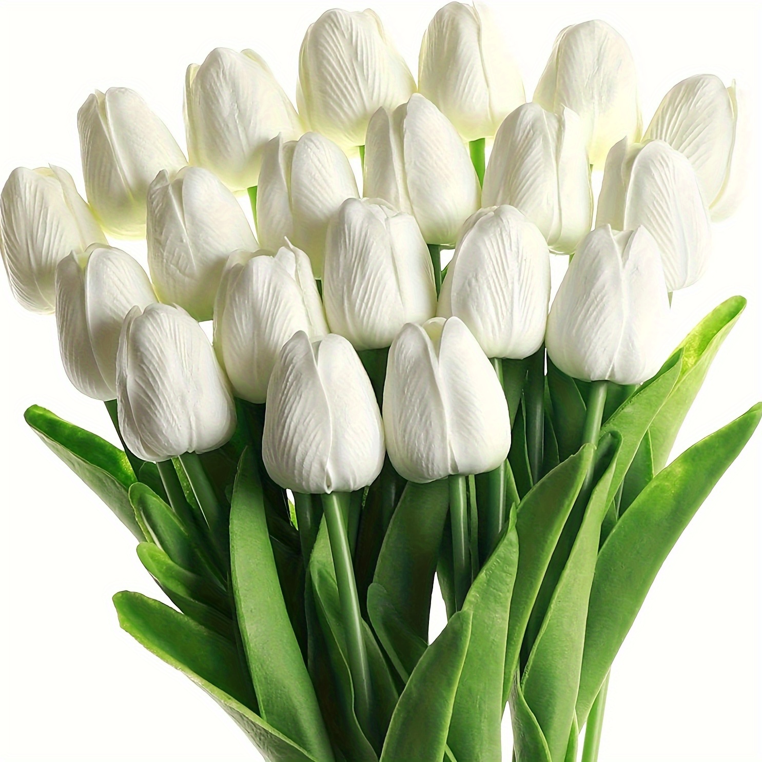 12 Tulipani Fiori finti Simulazione Fiori Decorazione di nozze Ornamenti  Scandinavo Vento Simulazione Pianta