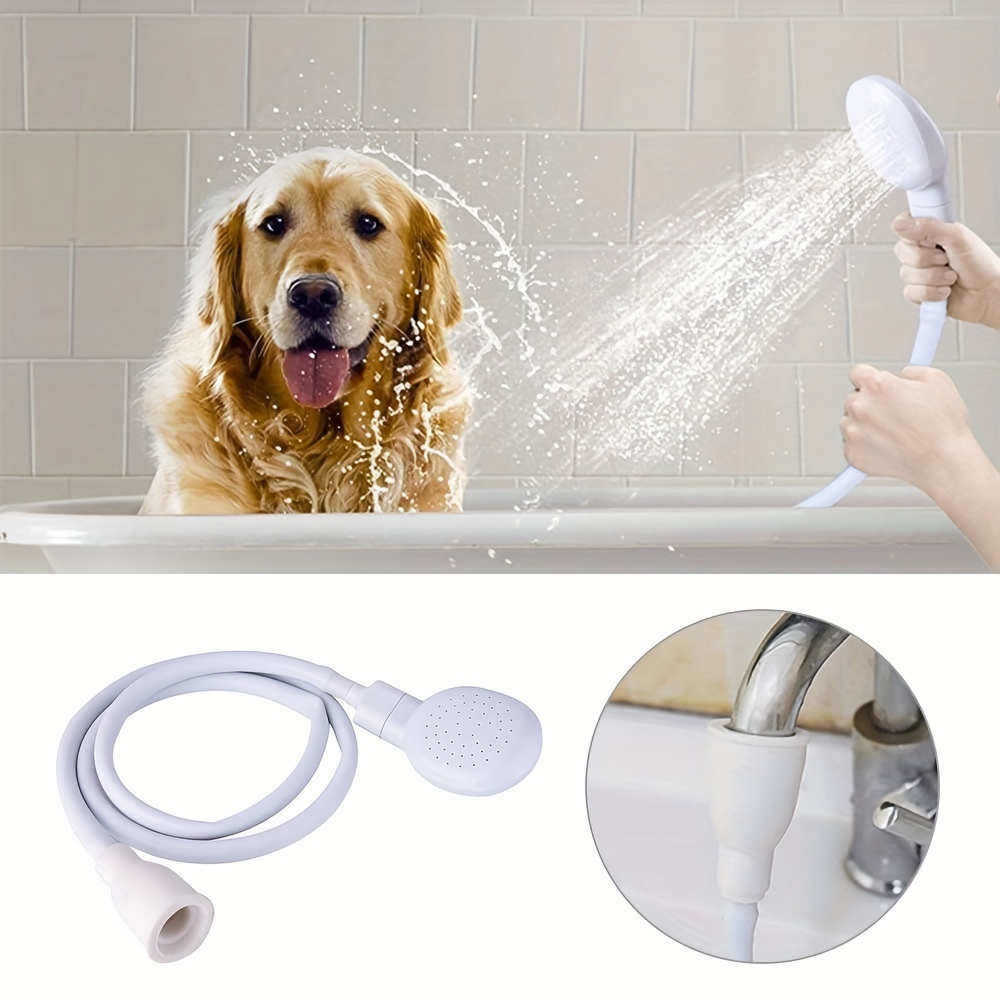 Multi functional Dog Shower Attachment Pet Shower Head - Temu