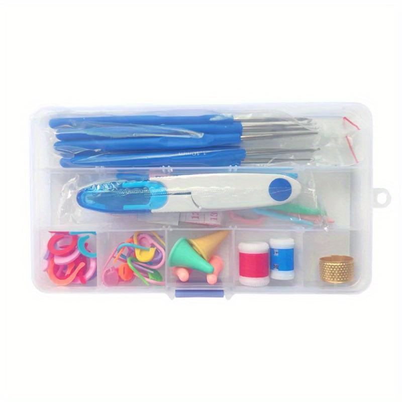 Diy Crochet Hooks Kit With Hook Yarn Needles Crochet Hooks