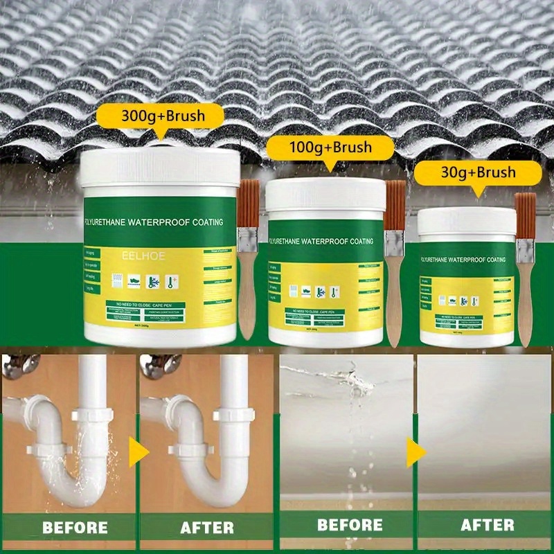 Waterproof Coating Invisible Paste Sealant Polyurethane Glue - Temu  Philippines