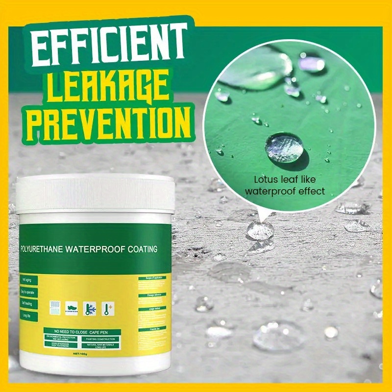 LOYALSE Waterproof Insulating Sealant - Clear Invisible Waterproof Agent,  Polyurethane Coating Waterproof Leak-Proof, Mighty Sealant Paste, Repair  Leaks Seconds for Home Bathroom Roof 
