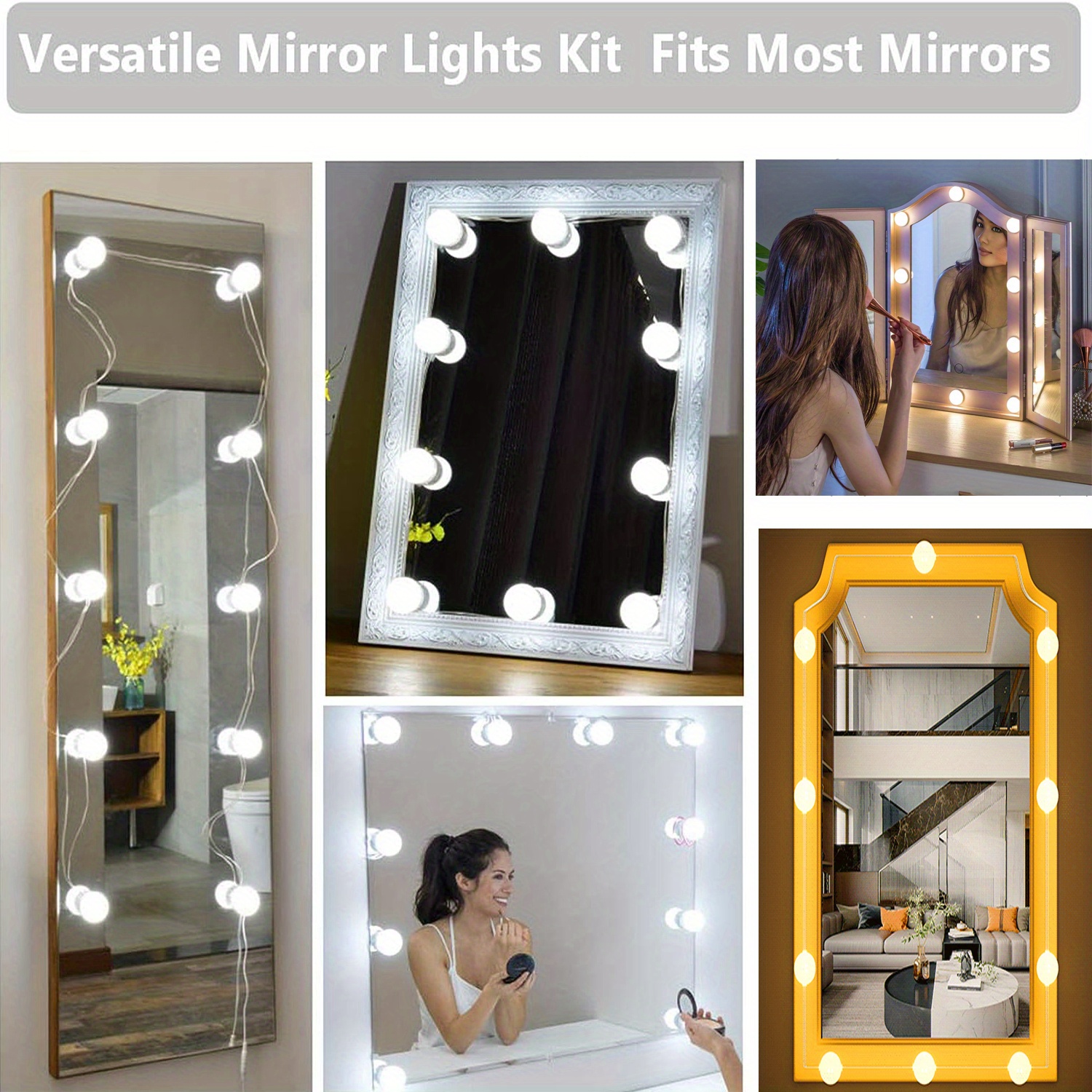 Led Vanity Lights For Mirror Lights Bulbs Vanity Lights - Temu United Arab  Emirates
