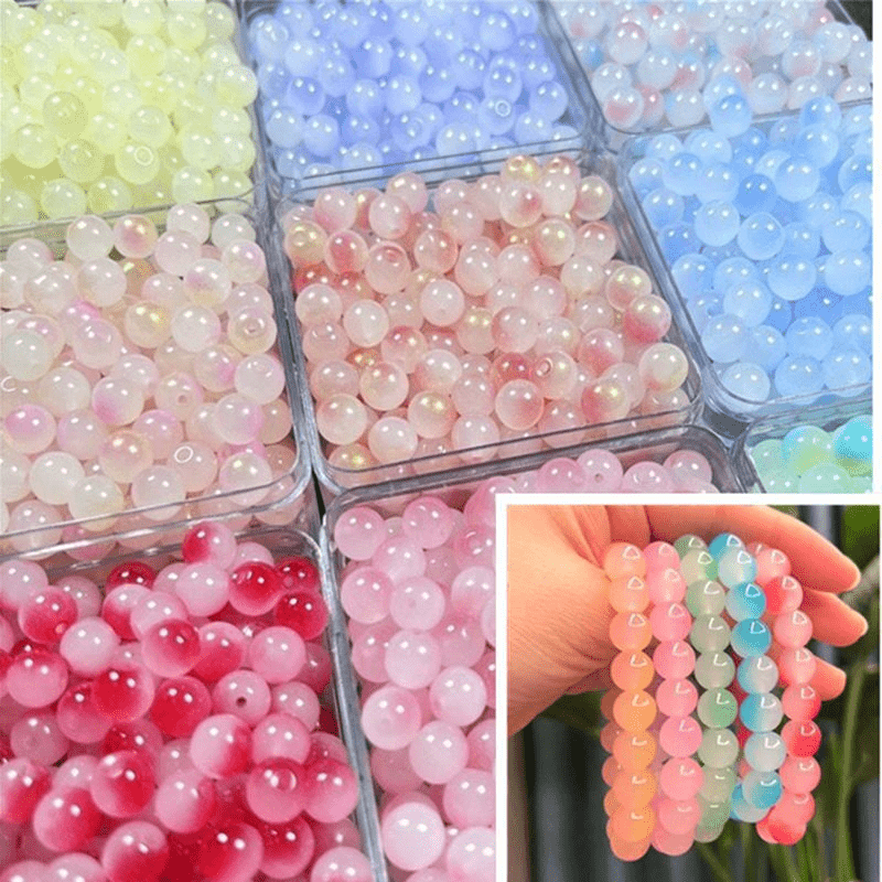 Petites perle plastique 10 mm couleur