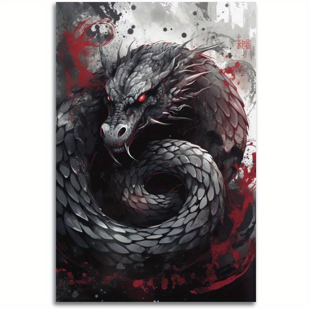 Art Poster Fanstasy dragon eye II