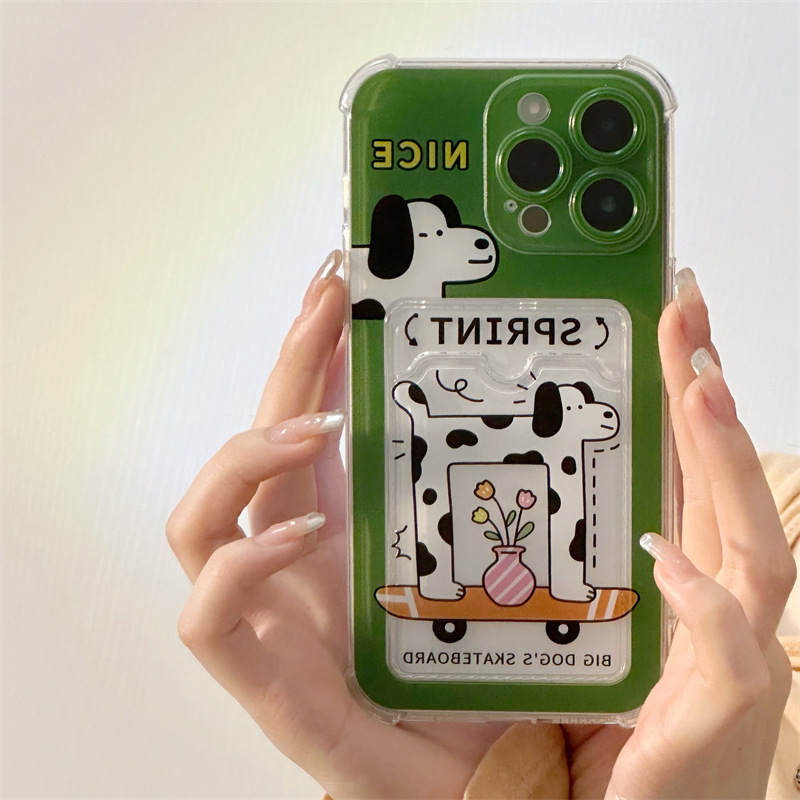 Carcasa Teléfono Cartoon Cute Milk Cow Iphone 15 Pro 14 13 - Temu Mexico