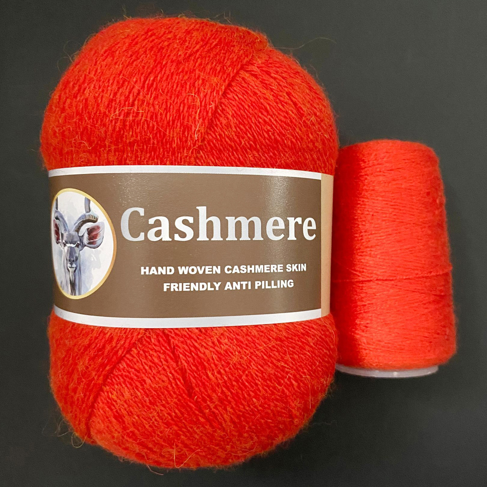 Hand Knitting Cashmere Wool Yarn Thin Lana To Crochet - Temu