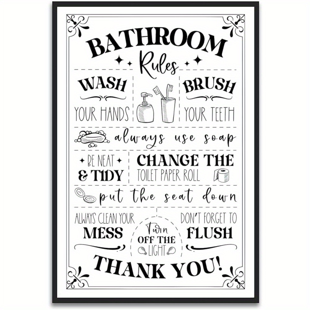 funny bathroom signs printable