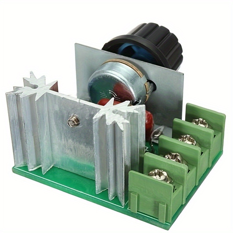 

1pc 50-220v 25a Ac 2000w Ac Motor Speed Controller Motor Speed Controller Adjustable Voltage Regulator