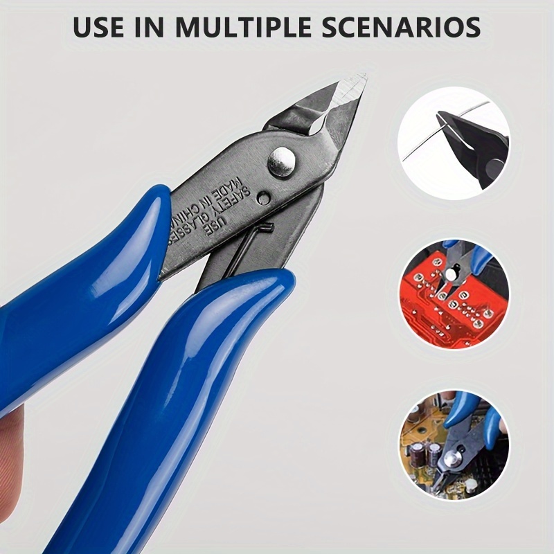 ニッパー、斜めペンチ、炭素鋼ペンチ、電線カッター、切断サイド