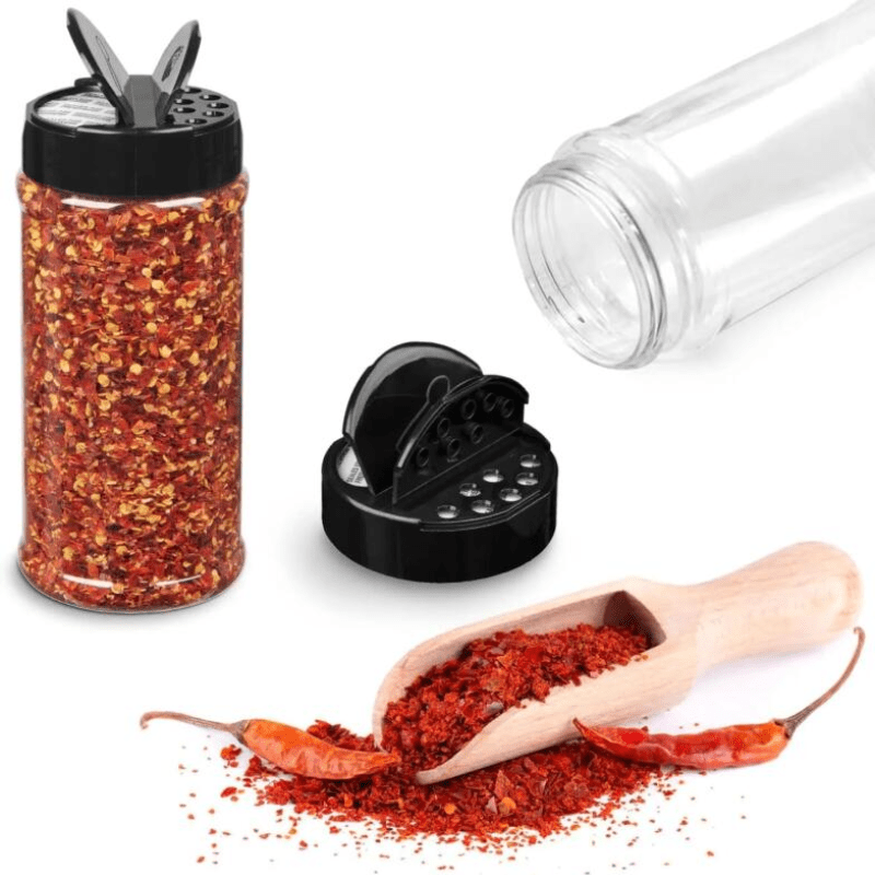 Spice Jar, Spice Bottle, Pepper Shakers, Seasoning Bottle, Kitchen  Seasoning Jar, Glass Monosodium Glutamate Bottle, Outdoor Pepper Shakers  For Kitchen Camping Picnic Bbq, Spice Bottle With Bamboo Lid, Home Kitchen  Supplies, Bbq