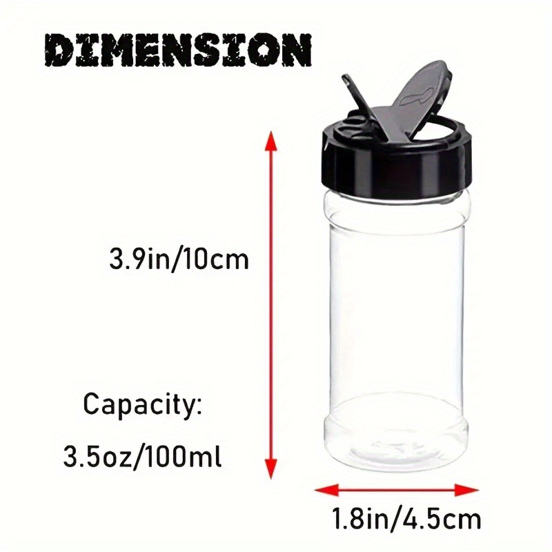 Spice Jar, Spice Bottle, Pepper Shakers, Seasoning Bottle, Kitchen  Seasoning Jar, Glass Monosodium Glutamate Bottle, Outdoor Pepper Shakers  For Kitchen Camping Picnic Bbq, Spice Bottle With Bamboo Lid, Home Kitchen  Supplies, Bbq