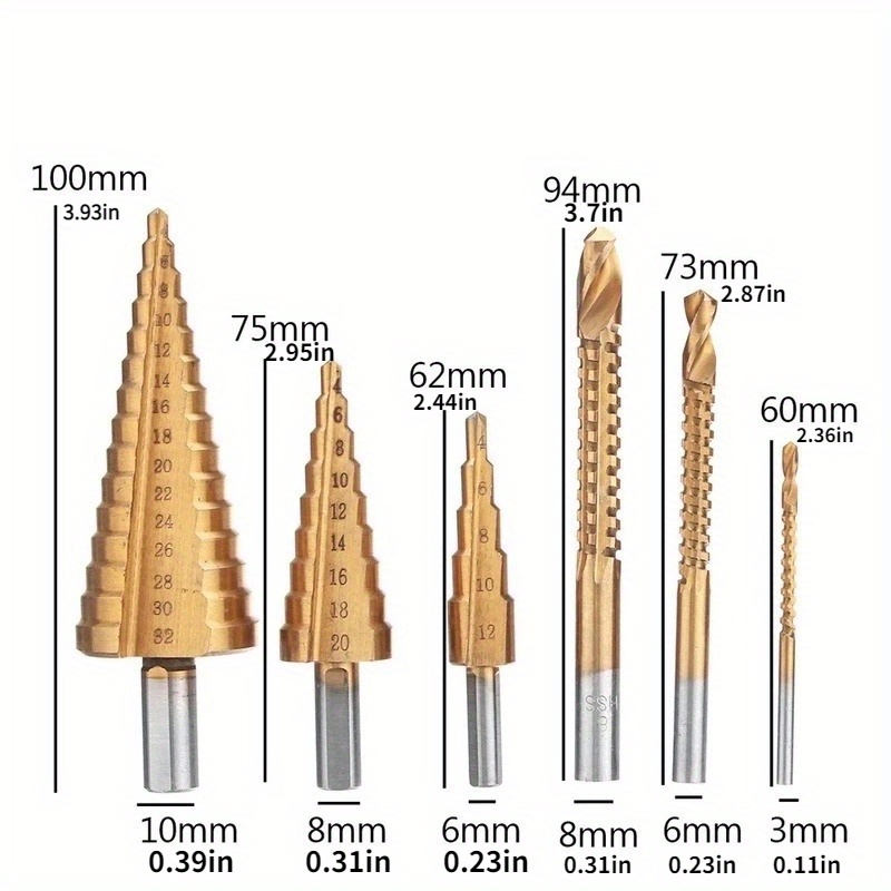 Titanium drill bits for metal discount