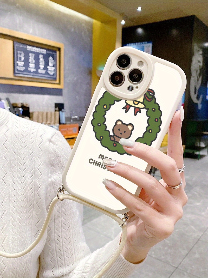 Чехол для телефона с графическим принтом и шнурком для - Temu Cyprus