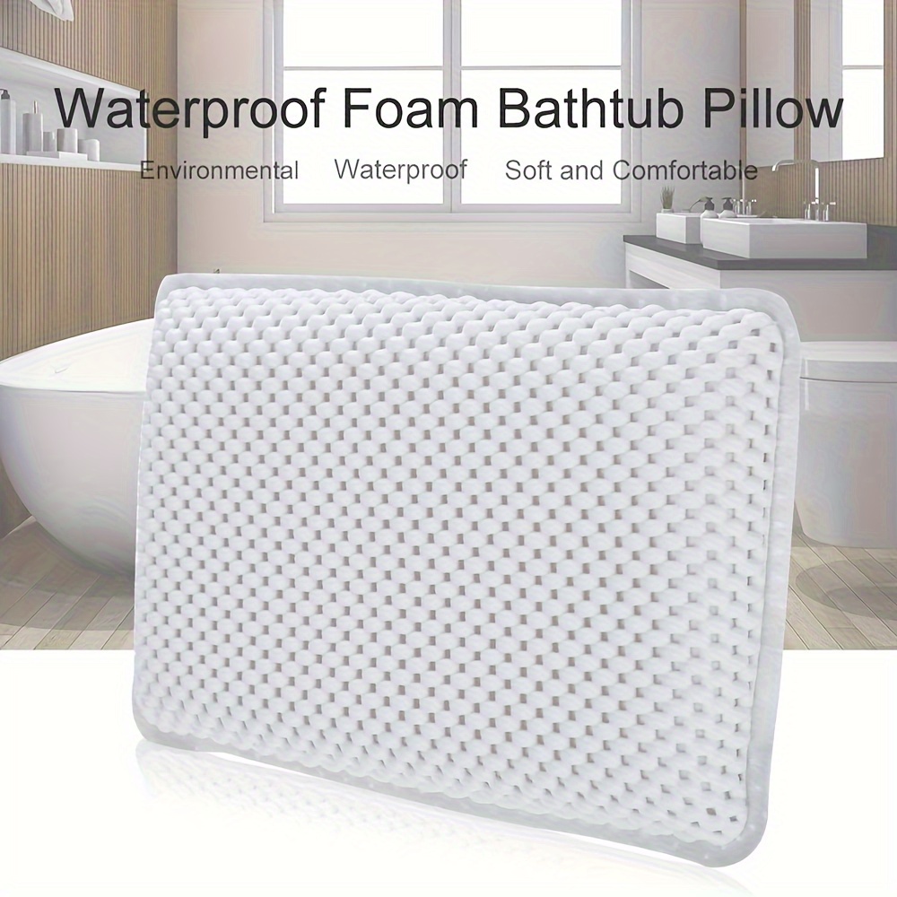 Spa Bathtub Headrest Pillow Non slip Cushion Bath Tub Spa - Temu