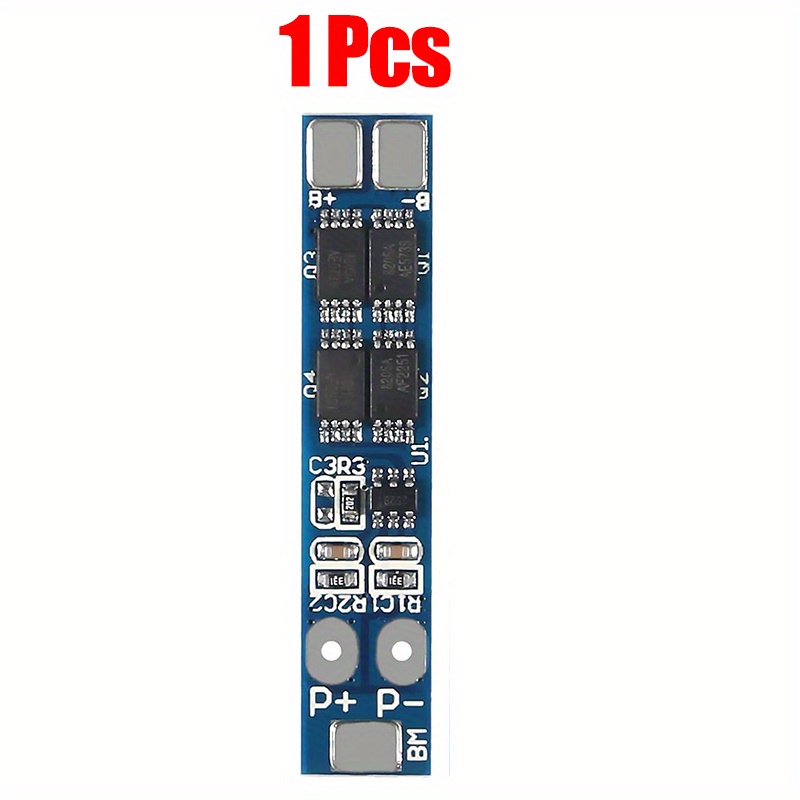 MODULE DE PROTECTION DU CHARGEUR BMS 2S 3A 7.4V/8.4V BATTERIE AU LITHIUM  18650