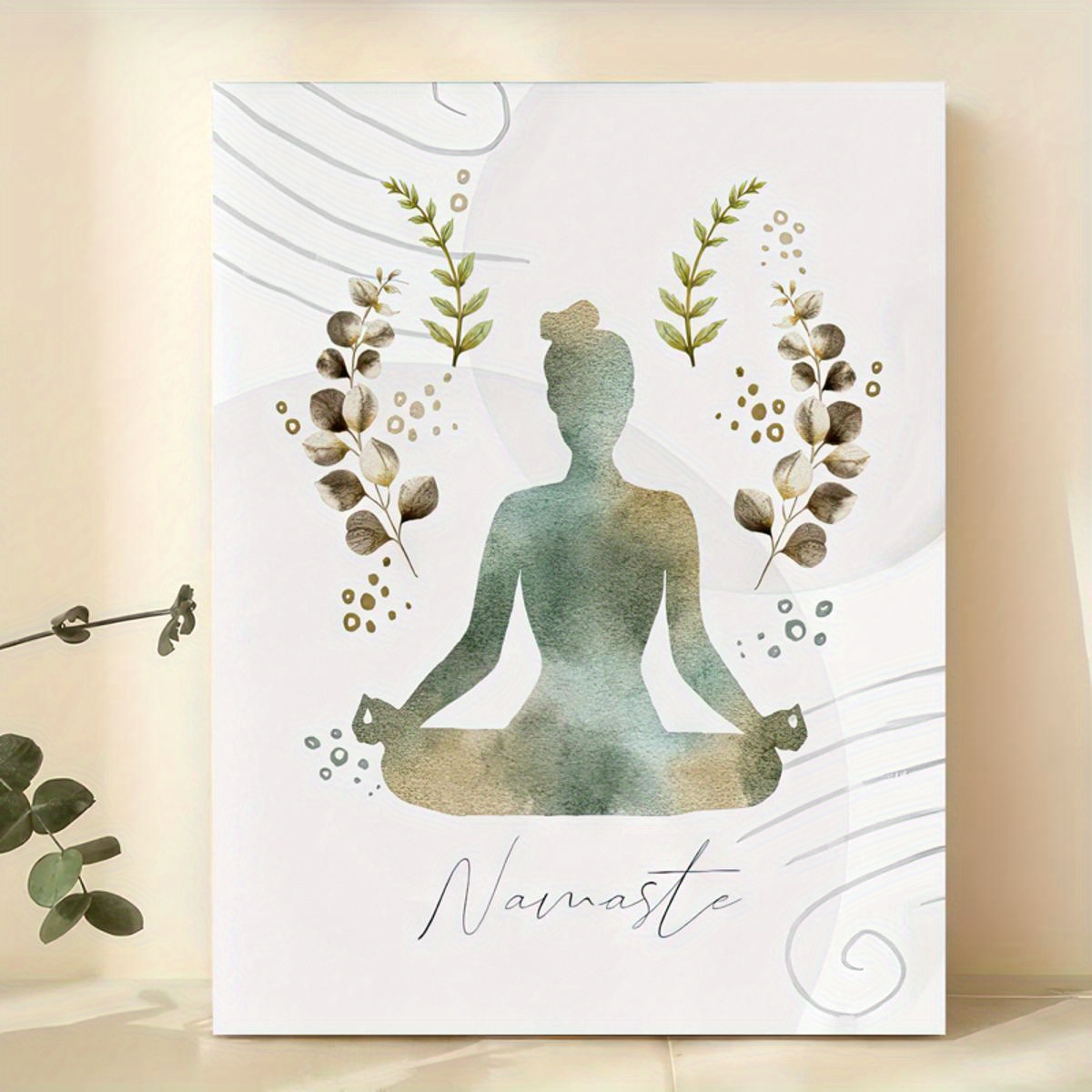 Yoga Print, Printable Line Art, Yoga Abstract Art, Yoga Gift Ideas, Yoga  Poses, Yoga Art, Mindfulness, Single Line, Namaste Wall Decor