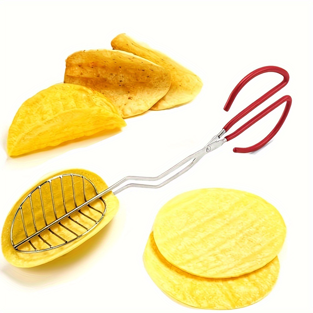 1 Crunchy Tortilla Shell With Stainless Steel Tortilla Maker And