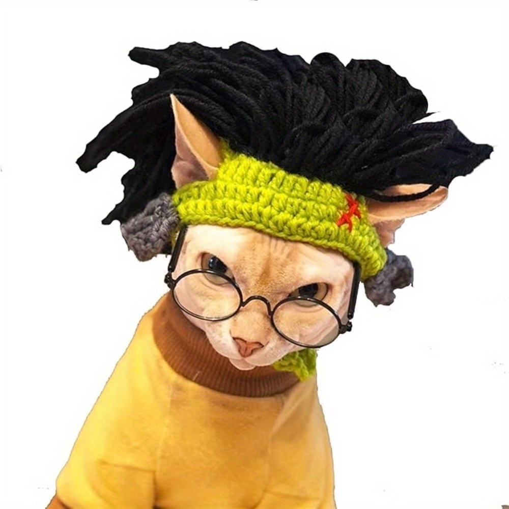 Banana Plush Hat for Sphynx Cat