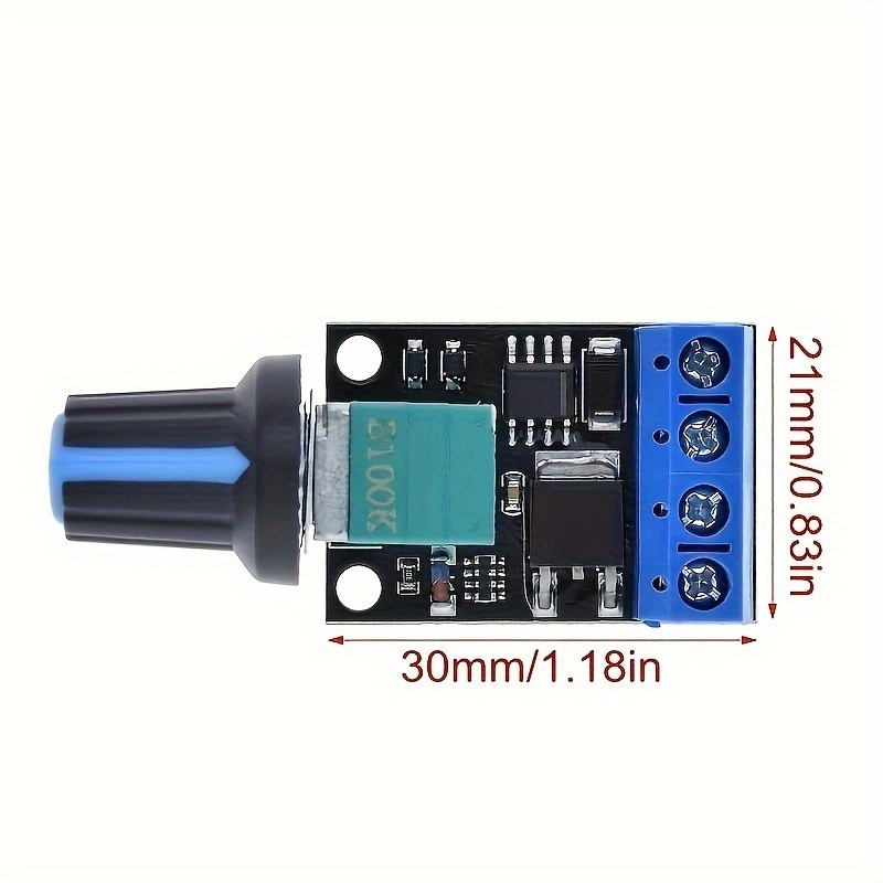 5v 16v 10a Pwm Motor Speed Controller Regulate Voltage - Temu