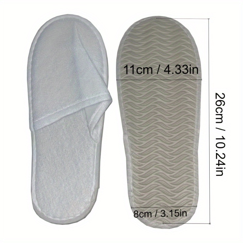 2 Paires De Chaussons Jetables, Chaussons De Spa Pour Femme Et Homme,  Chaussons Antidérapants Pour Les Voyages Et Les Hôtels De Spa, Mode en  ligne