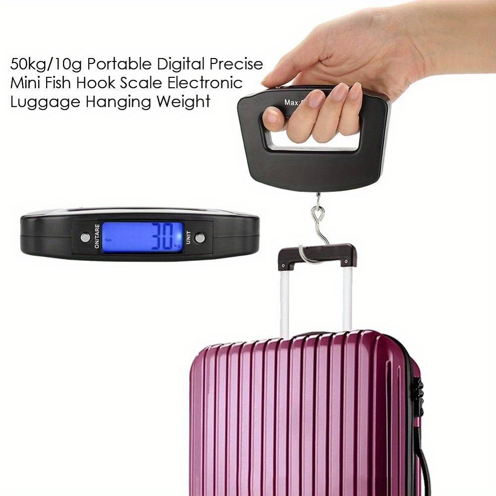 AlwaysH Travel Weighing Scale Digital Hook Luggage Fish Scale 10 40000g  Scale