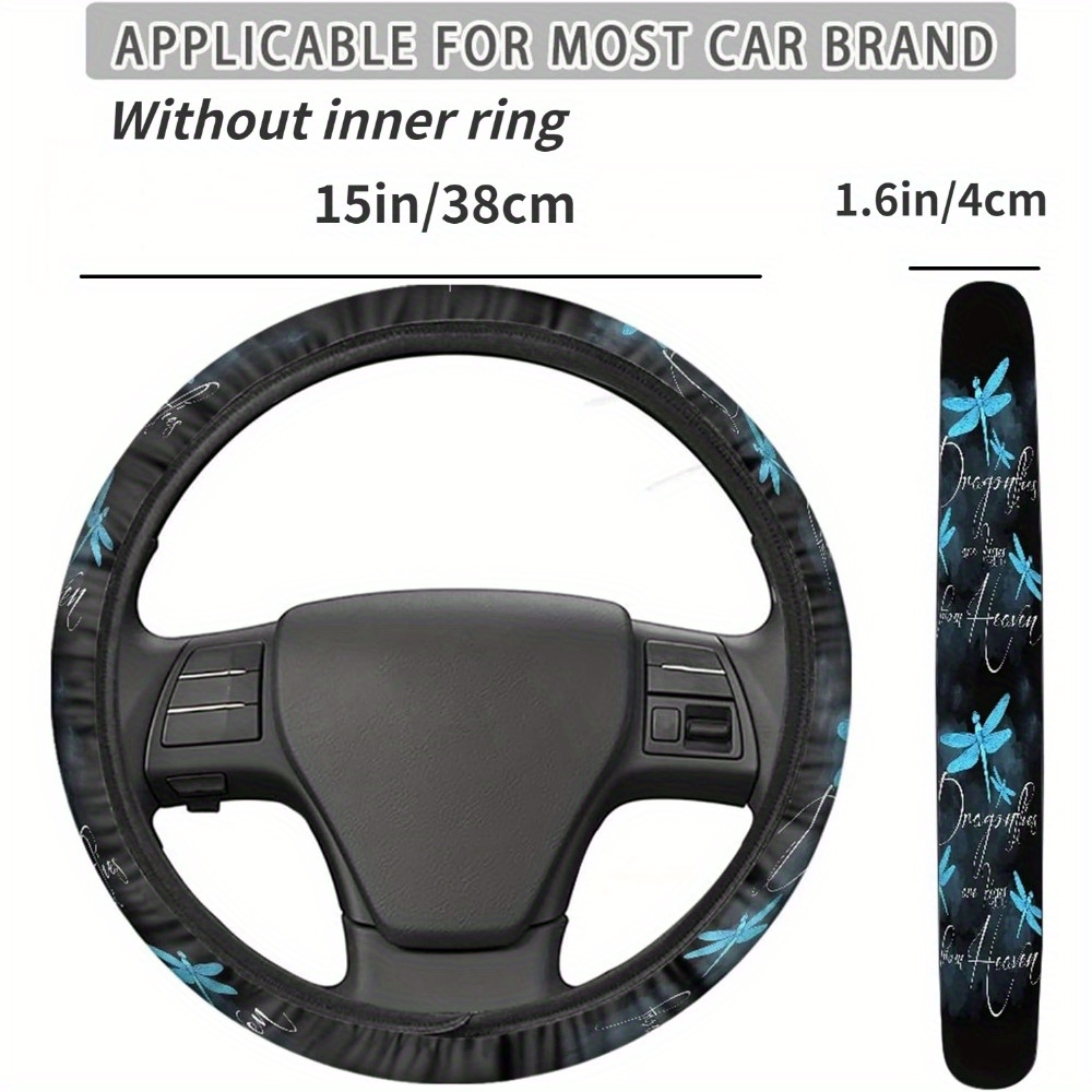 Dragonfly Steering Wheel Cover Car Accessories Cute - Temu