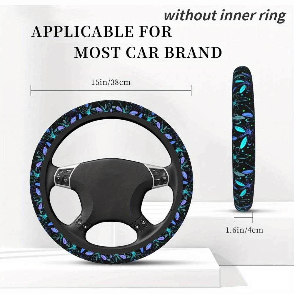 Dragonfly Steering Wheel Cover Car Accessories Cute - Temu