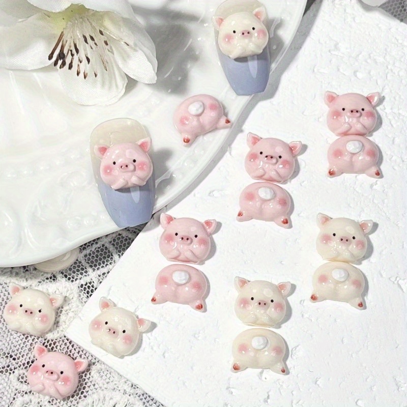 Mini Resin Pigs - Temu