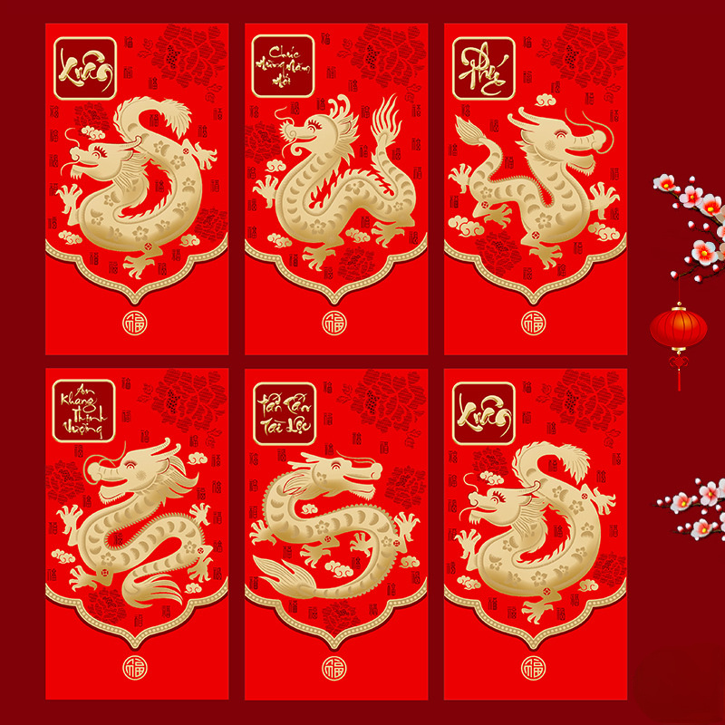  Chinese Red Envelope 30Pcs red envelope bag chinese