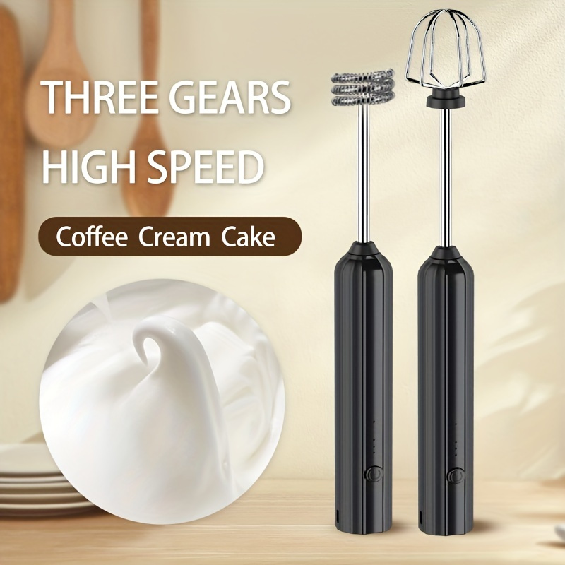 1pc Mini Milk Frother, Compact And Comfortable To Grip, Electric