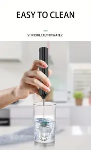 1pc electric household small stirrer electric egg beater household small milk frother egg blender handheld blender coffee bubbler milk frother small appliance kitchen accessories details 11