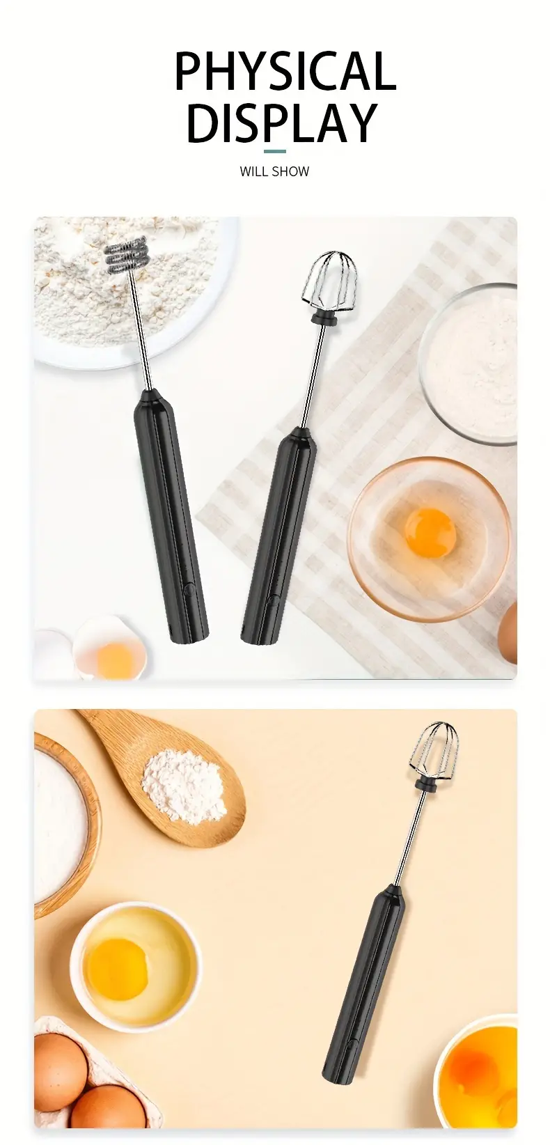1pc electric household small stirrer electric egg beater household small milk frother egg blender handheld blender coffee bubbler milk frother small appliance kitchen accessories details 13