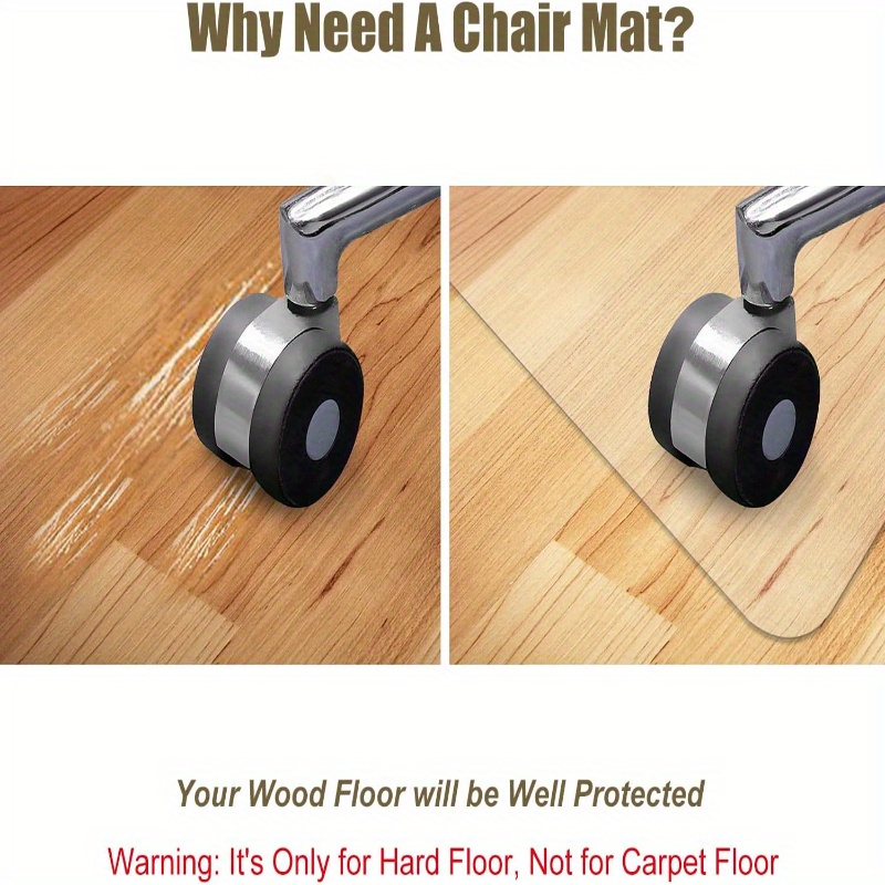 Refrigerator Floor Mat Table Chair Non-slip Mat Hard Floor Protector Mat