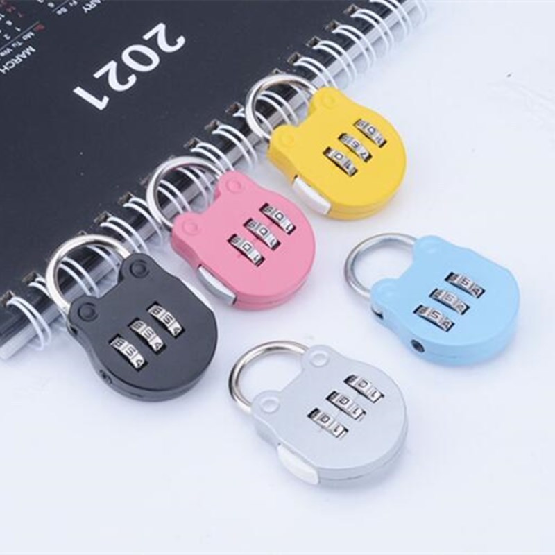 4-digit Password Lock Gym Locker Password Padlock Drawer Suitcase