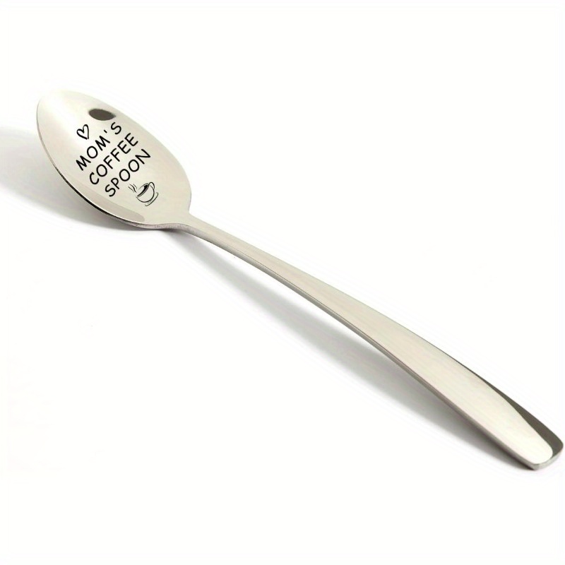 Mom Gift Ideas, Mom's Tea Spoon Engraved Stainless Steel Teaspoon Present,  Funny Tea Lovers Gifts For Women Birthday Mothers Day Xmas, - Temu