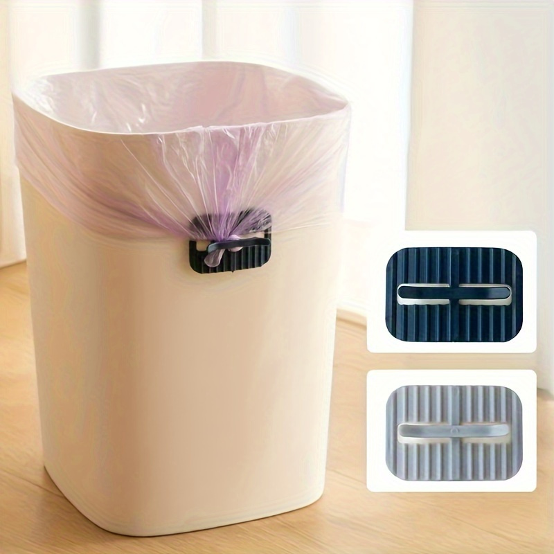 5 Set Universal Trash Bag Fixed Clip Waste Basket Rubbish Bin Garbage Can  Clamp