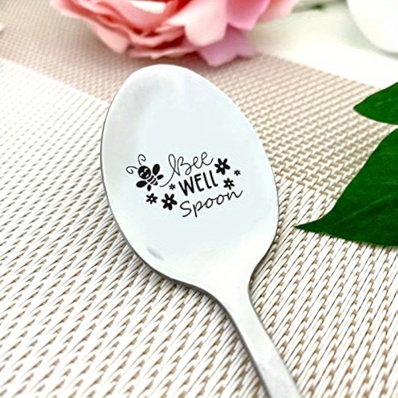 1pc, Recovery Gifts For Women Men Friends, Get Well Spoon Engraved  Stainless Steel, Coffee Tea Soup Lovers Gifts, Best Encouragement Gifts For  Birthda