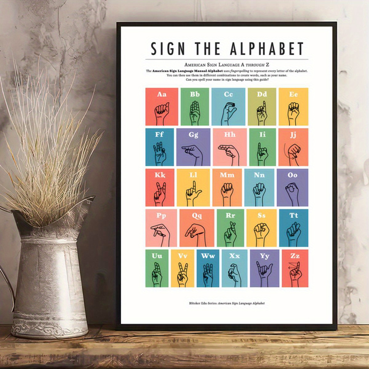 The Alphabet Poster