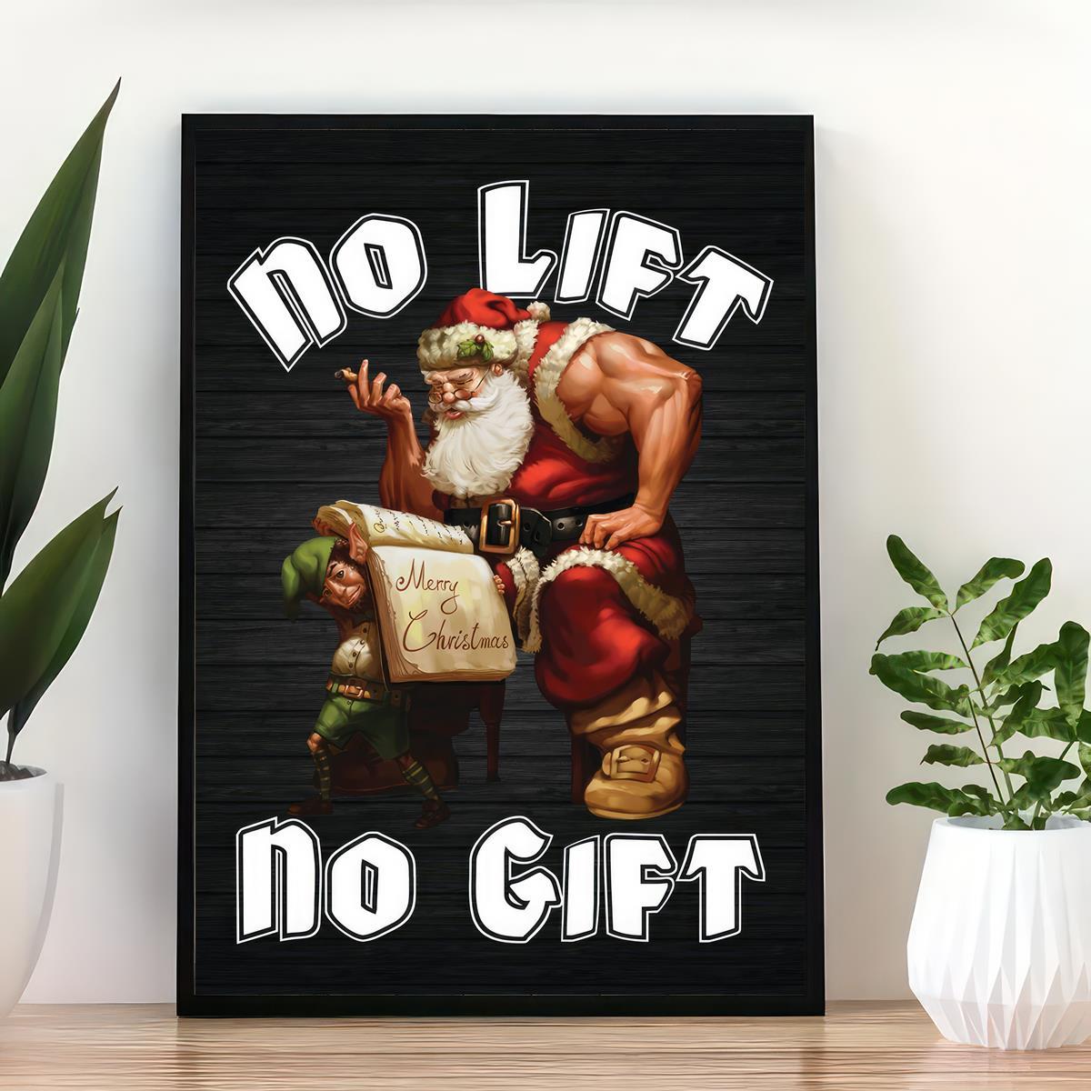 NO LIFTS NO GIFTS | Poster