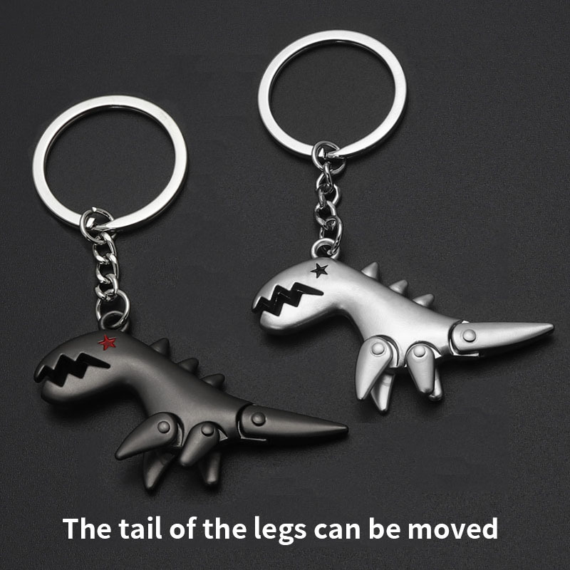 Dinosaur Keychain Backpack Car Pendant Metal Dinosaur Key Ring For Men -  Temu